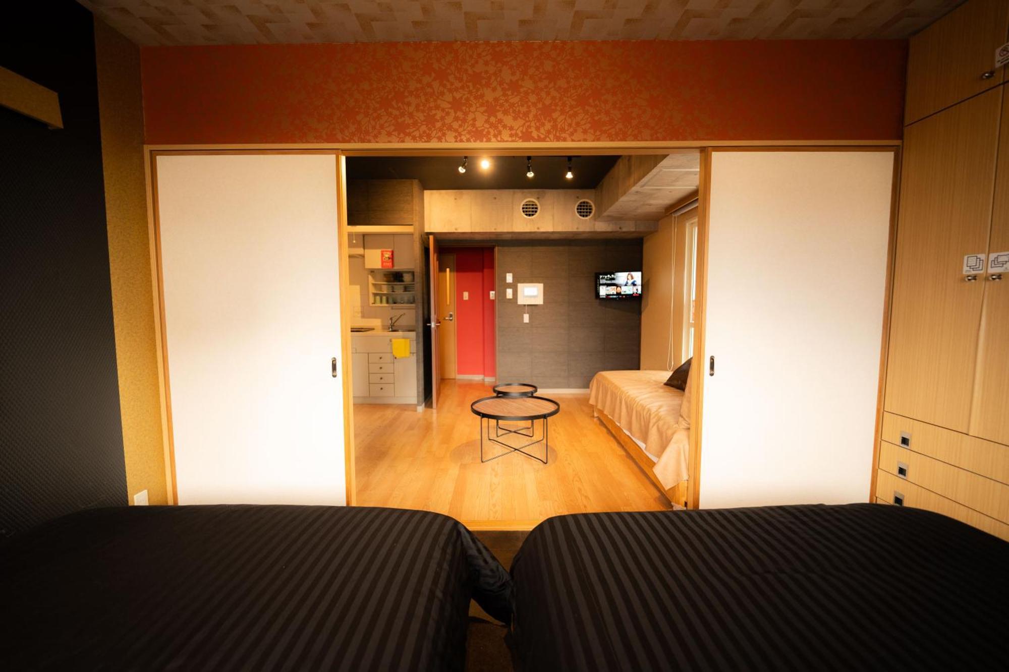 Biosvilla522-Sapporo Susukino Night- 1Room W-Beds2&S-Beds2 6Persons Kültér fotó