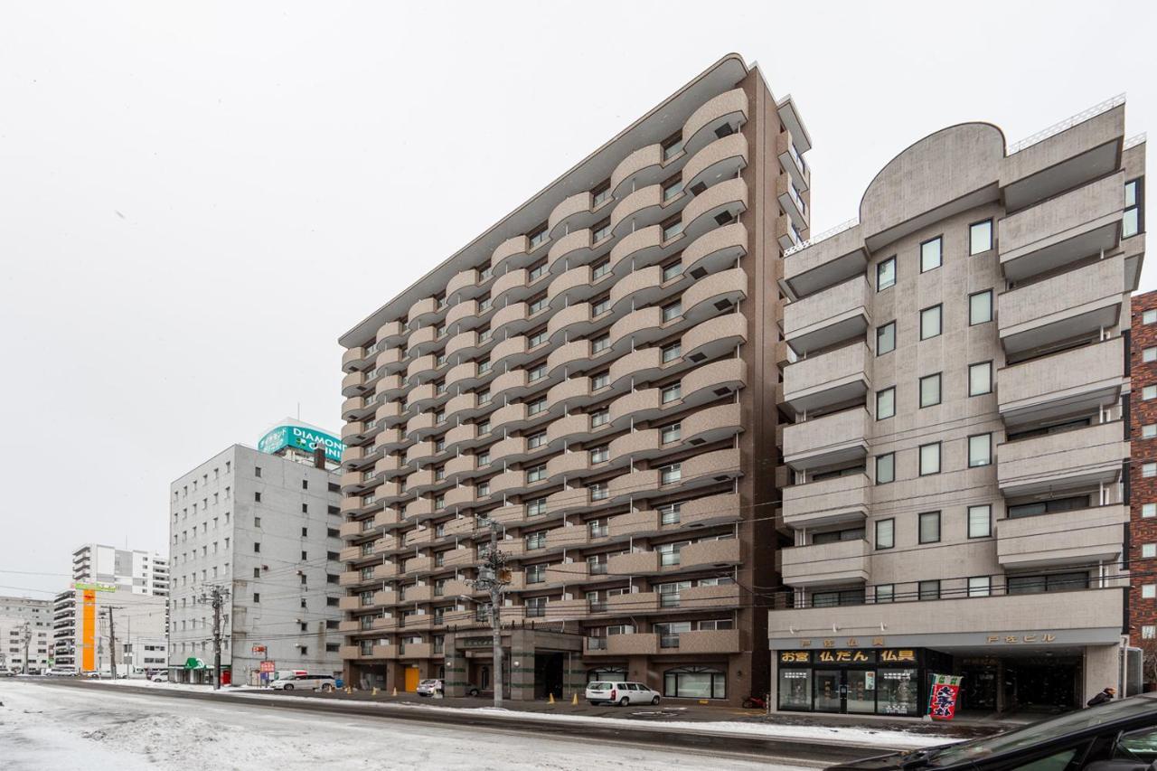 Biosvilla522-Sapporo Susukino Night- 1Room W-Beds2&S-Beds2 6Persons Kültér fotó
